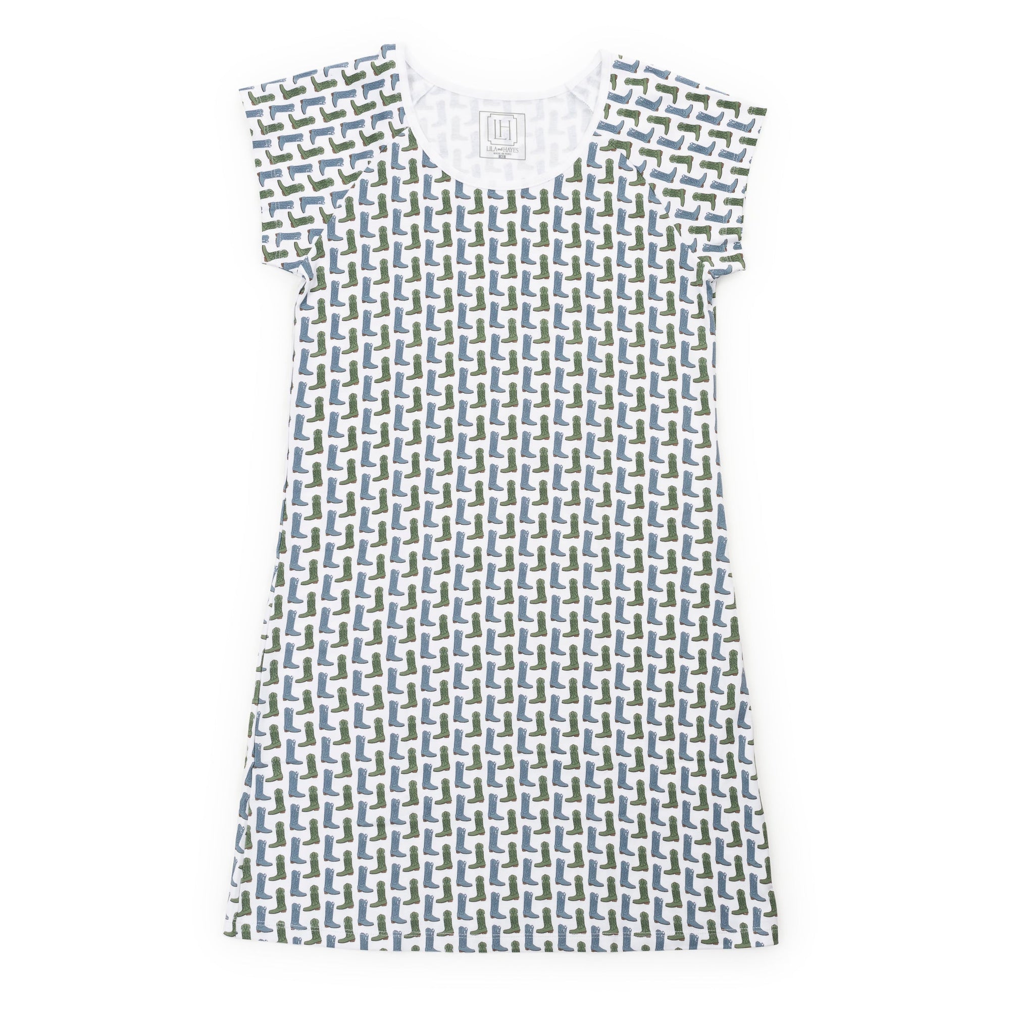 Wendy Women's Nightgown - Cowboy Boots - CITY Boots