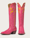 Magenta/Sun Lightning Bolt - CITY Boots
