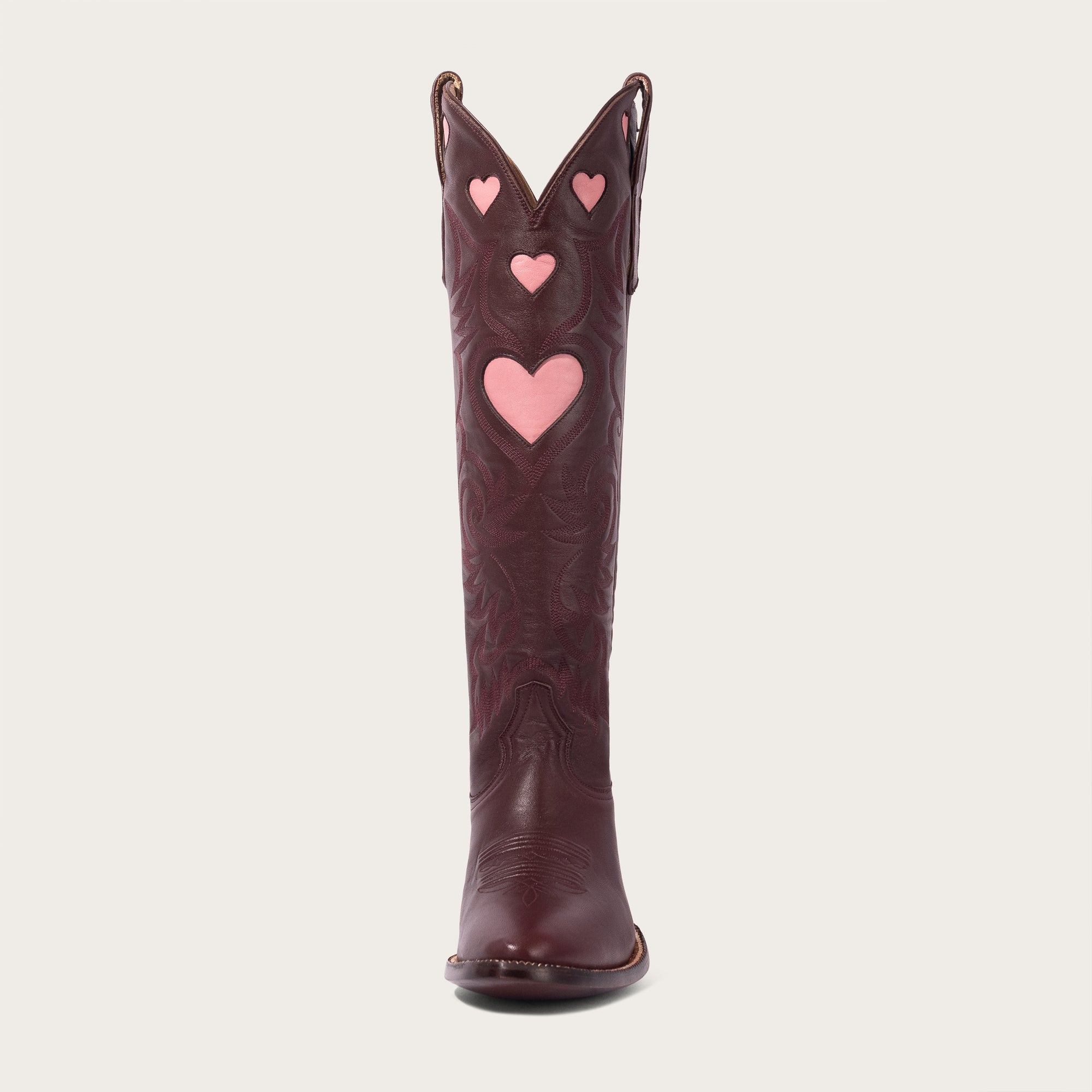 Sangria & Pink Heart Boot Limited Edition - CITY Boots