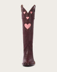 Sangria & Pink Heart Boot Limited Edition - CITY Boots