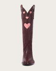 Sangria & Pink Heart Boot Limited Edition - CITY Boots