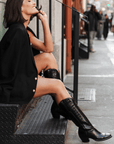 The Ink Croc Soho Boot - CITY Boots
