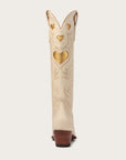 Bone & Gold Heart Boot Limited Edition - CITY Boots