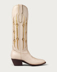 The Austin Boot Bone and Gold - CITY Boots