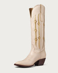 The Austin Boot in Bone and Gold