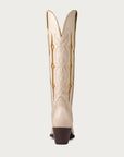 The Austin Boot in Bone and Gold