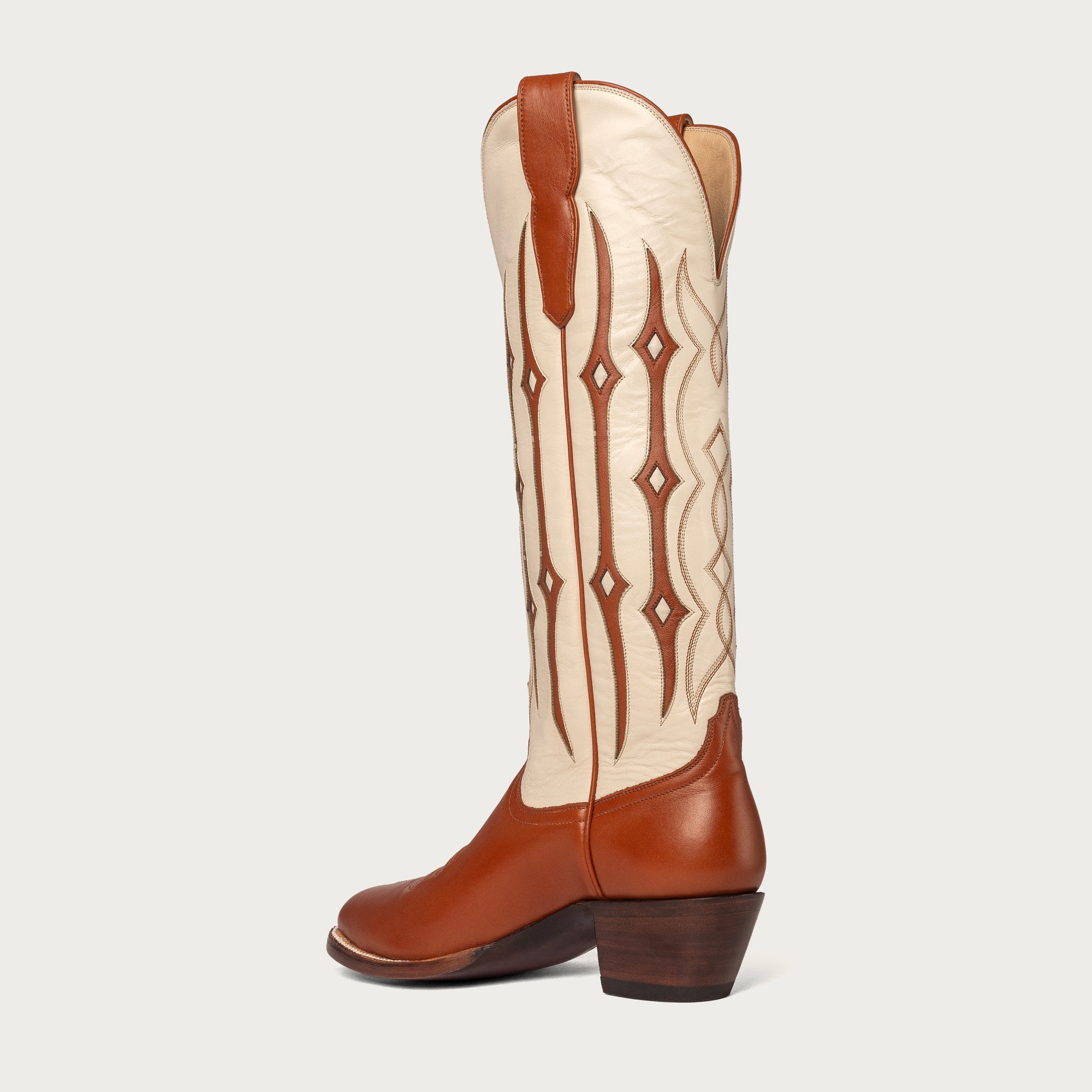 The Austin Boot in Bone and Latigo