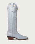 Powder Blue and Bone Heart Boot