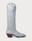 Powder Blue and Bone Heart Boot - CITY Boots