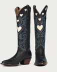 Navy Heart Boot Limited Edition - CITY Boots