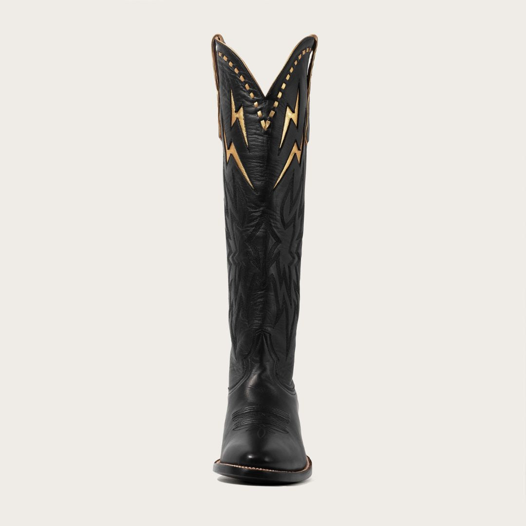 CITY Boots The Lightning Boot Black and Gold Black / 8.5 CITY Boots The Lightning Boot Black and Gold Black / 8.5