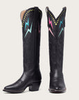 Black/Rainbow Lightning Boot Limited Edition - CITY Boots