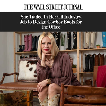 CITY Boots founder Lizzy Chesnut in Wall Street Journal