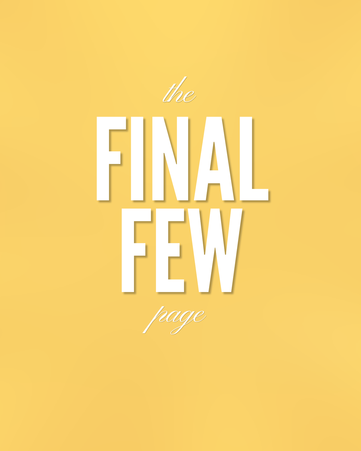 Final Few