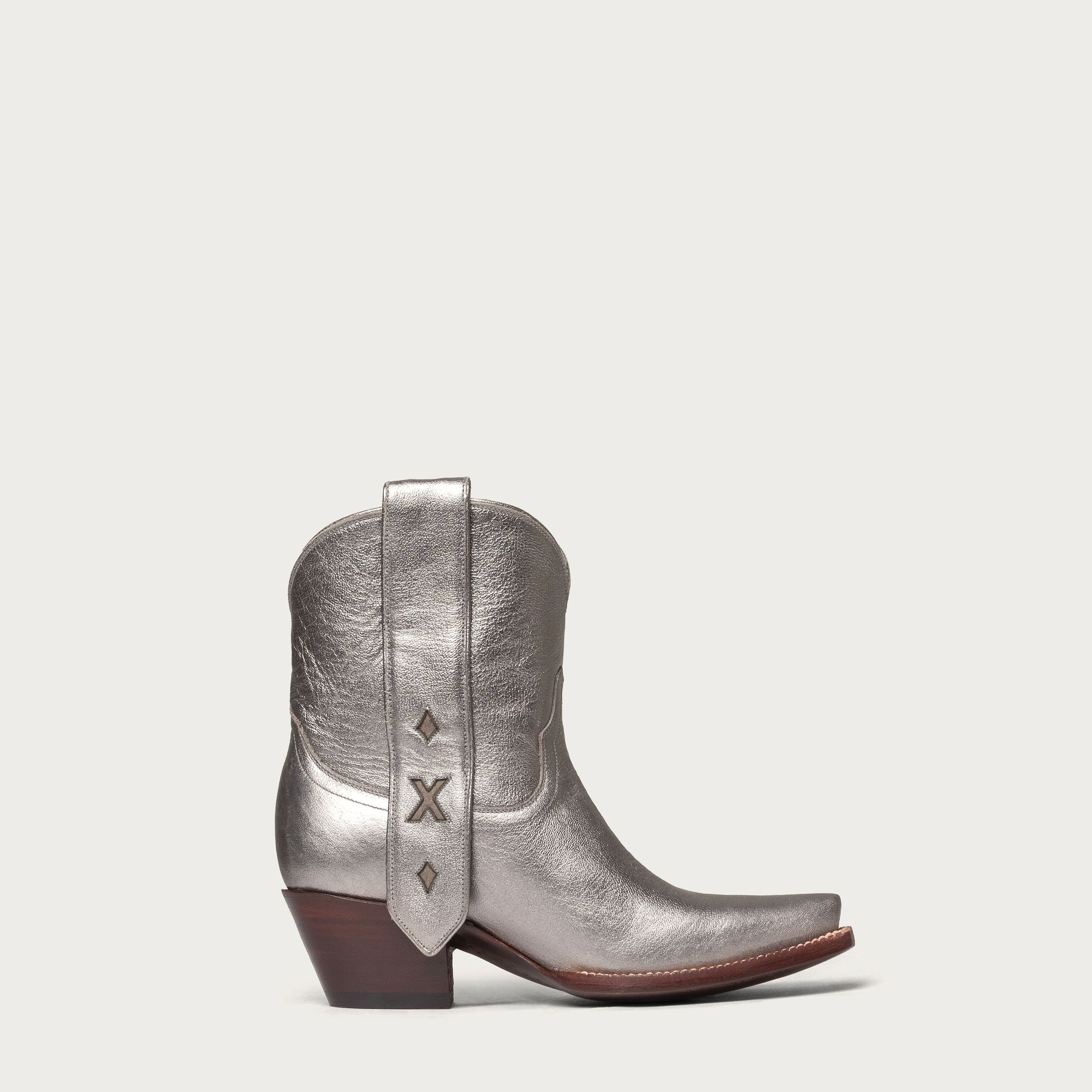 grey leather dress boots The 24/7 Boot Gunmetal