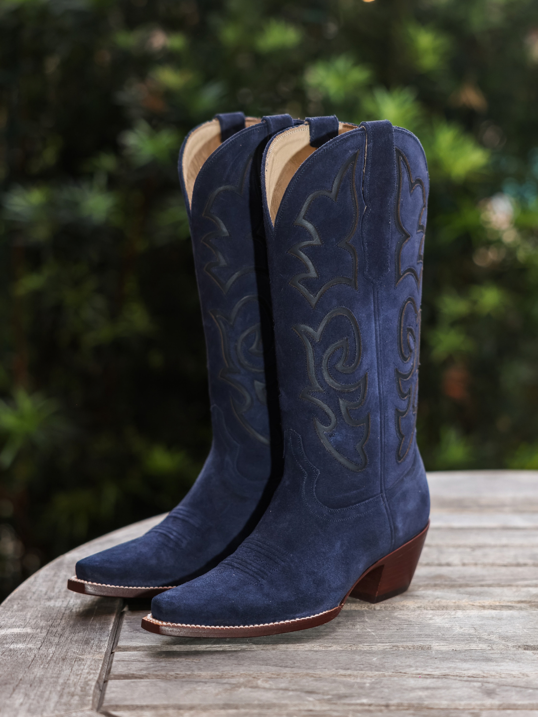 The Memphis Boot Navy Suede