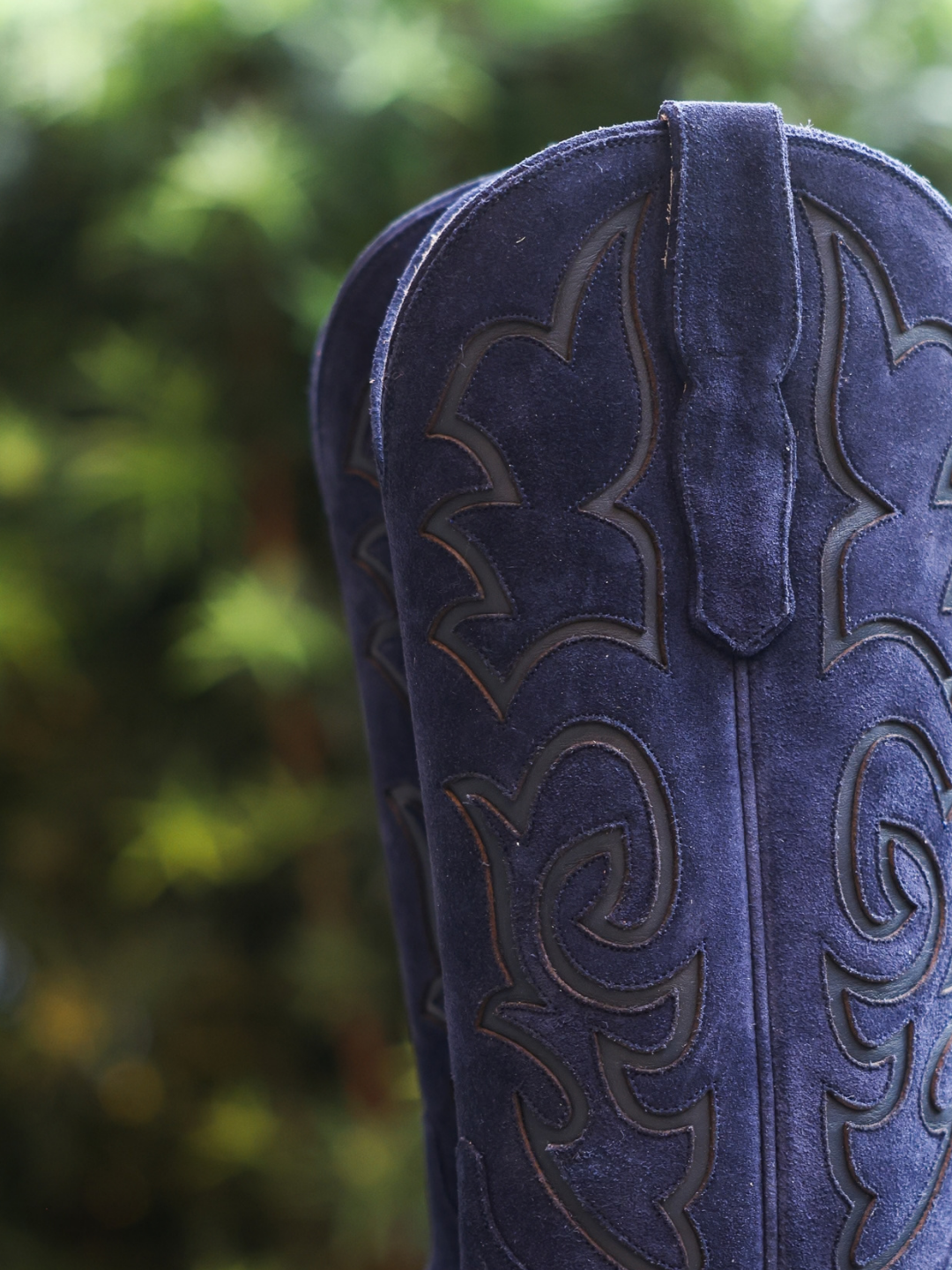 The Memphis Boot Navy Suede