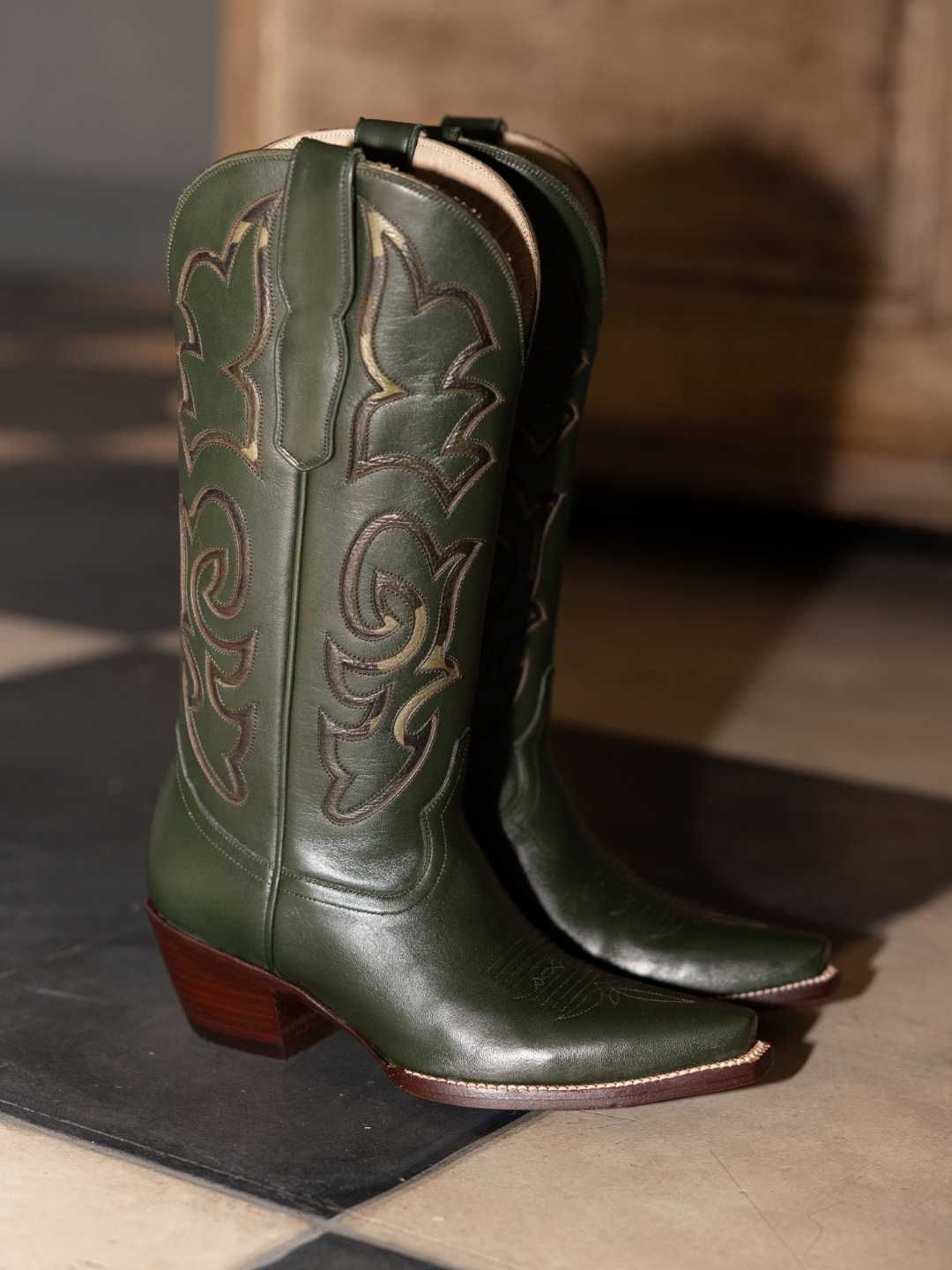 The Memphis Boot Green and Camo