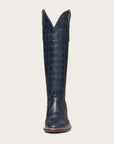 The Soho Boot Navy Croc - CITY Boots