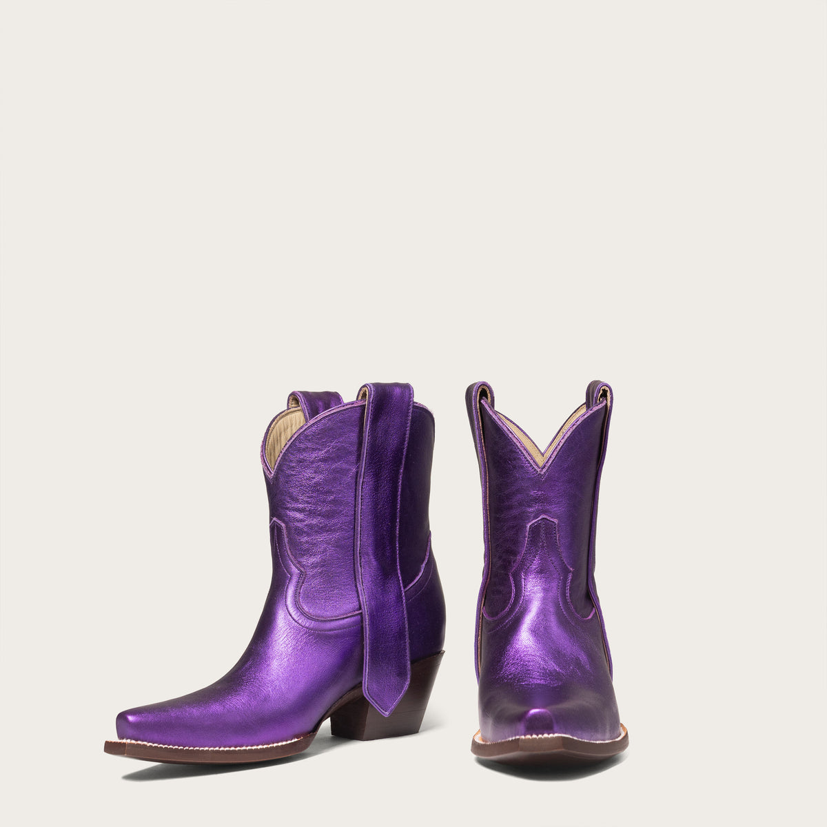 The 24/7 Boot Purple Metallic - CITY Boots