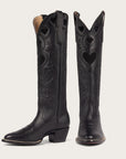 Black on Black Heart Boot - CITY Boots