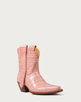 The CITY Boots Pink Croc 24/7