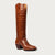 The Soho Boot Cognac Croc - CITY Boots