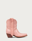 The CITY Boots Pink Croc 24/7