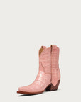 The CITY Boots Pink Croc 24/7