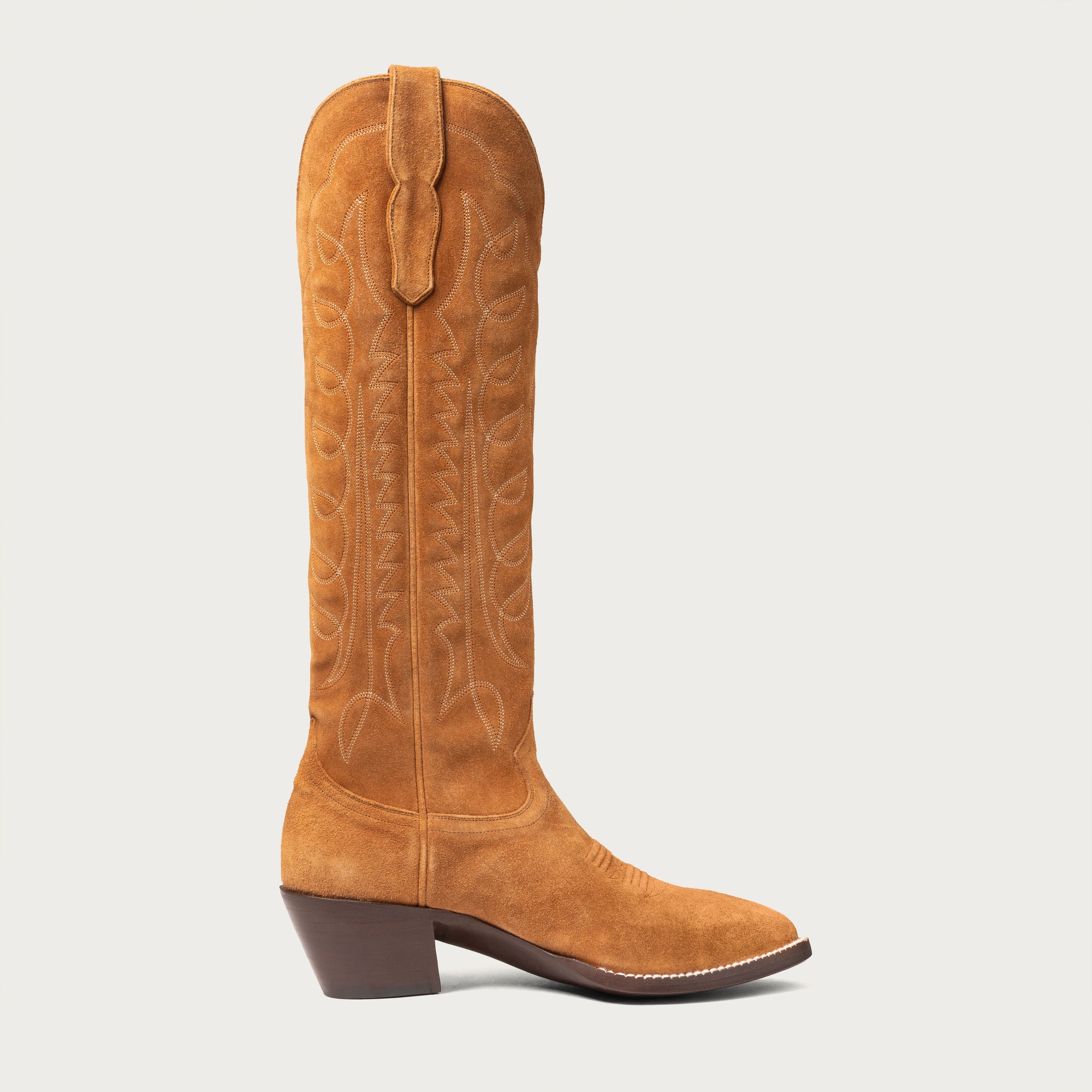 The Houston Boot Brown Suede