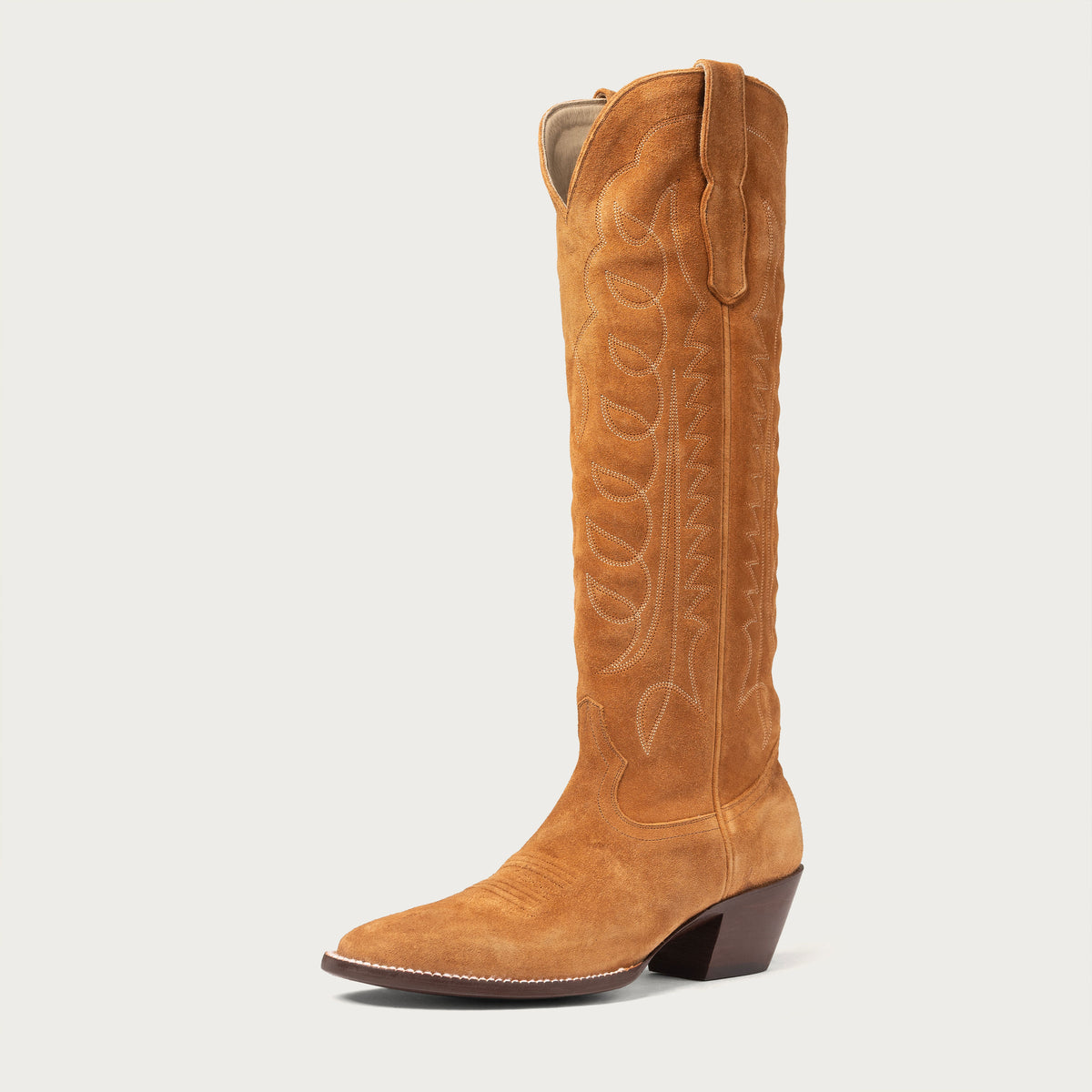 The Houston Boot Brown Suede