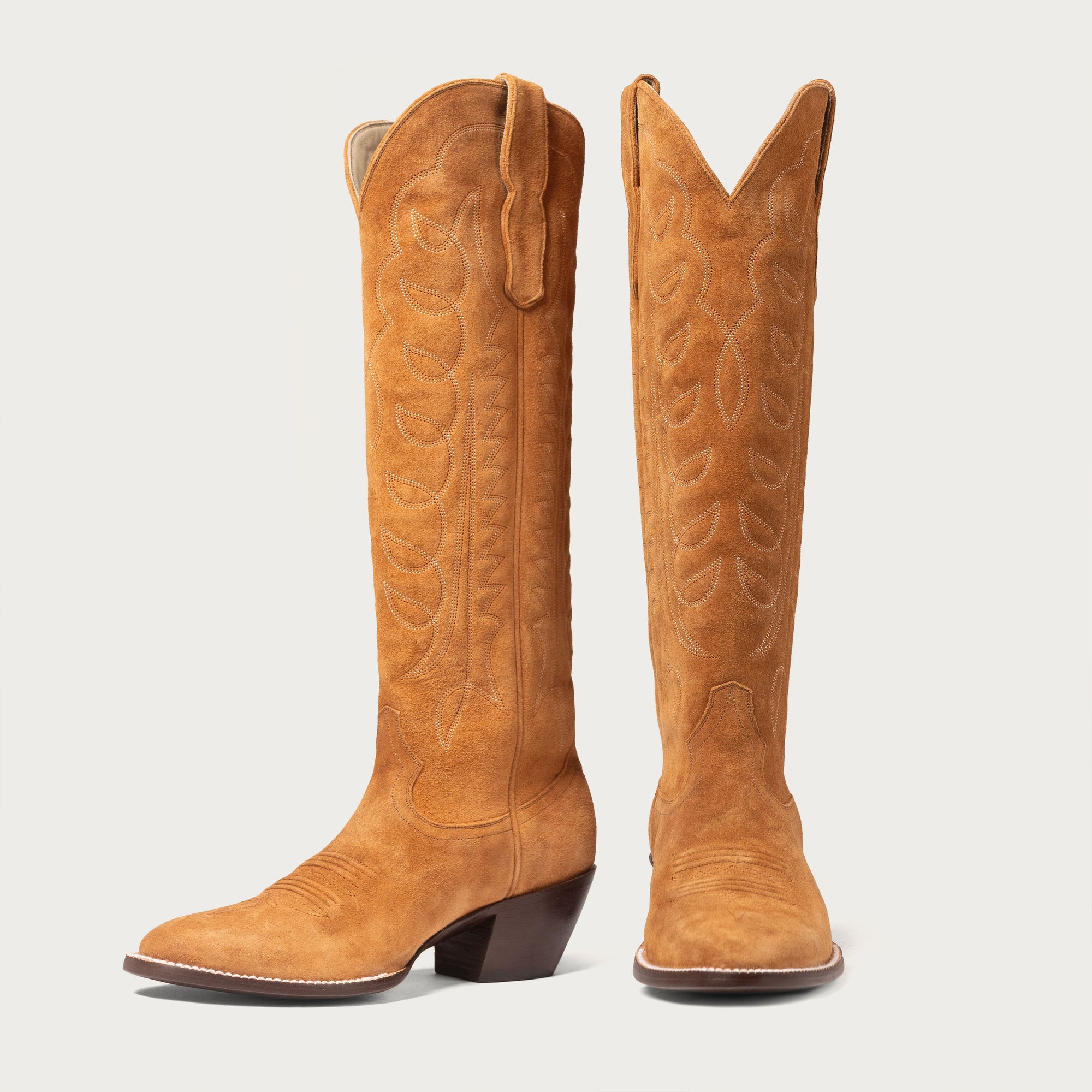 The Houston Boot Brown Suede