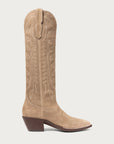 The Houston Boot Grey Suede