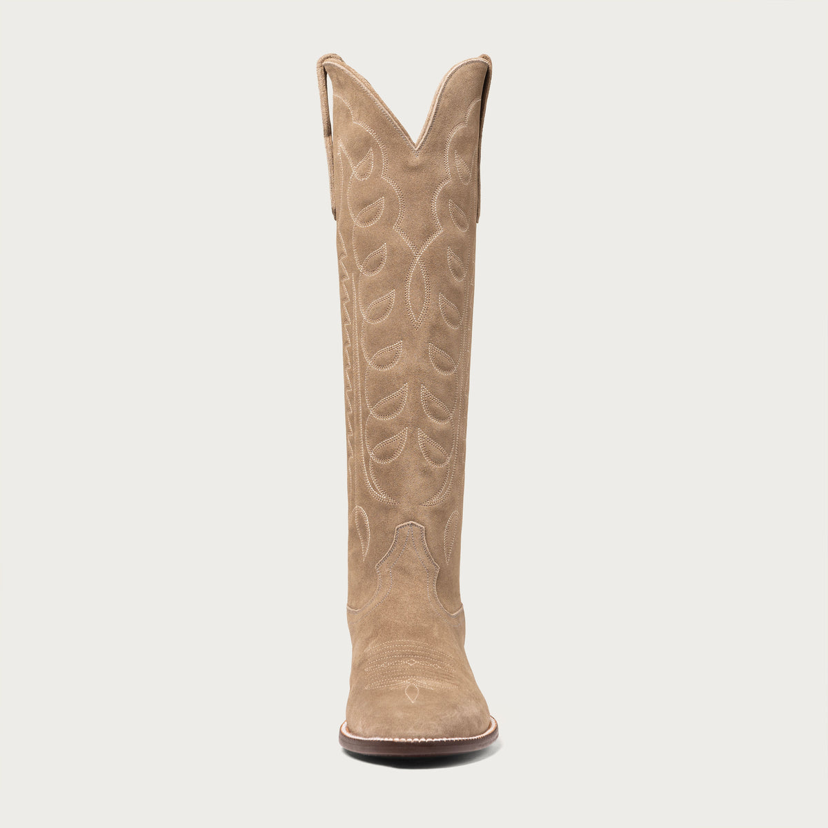 The Houston Boot Grey Suede
