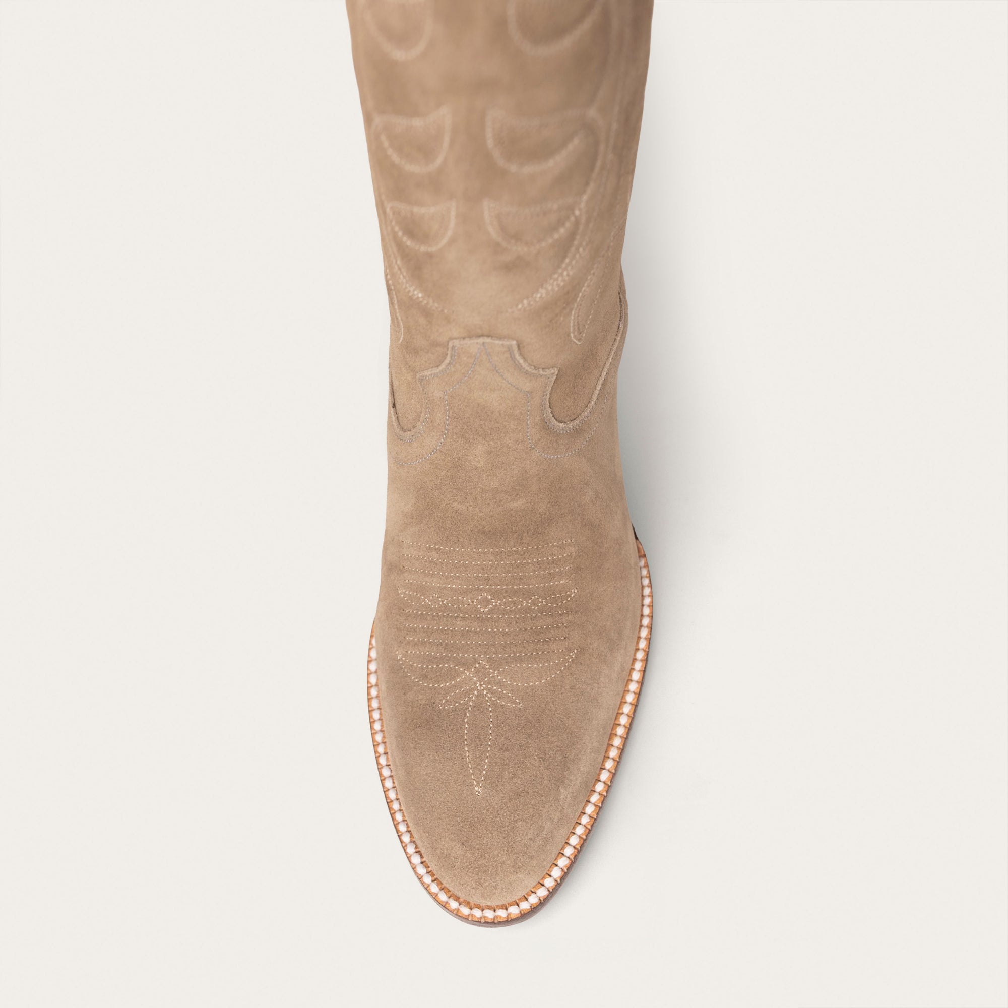 The Houston Boot Grey Suede