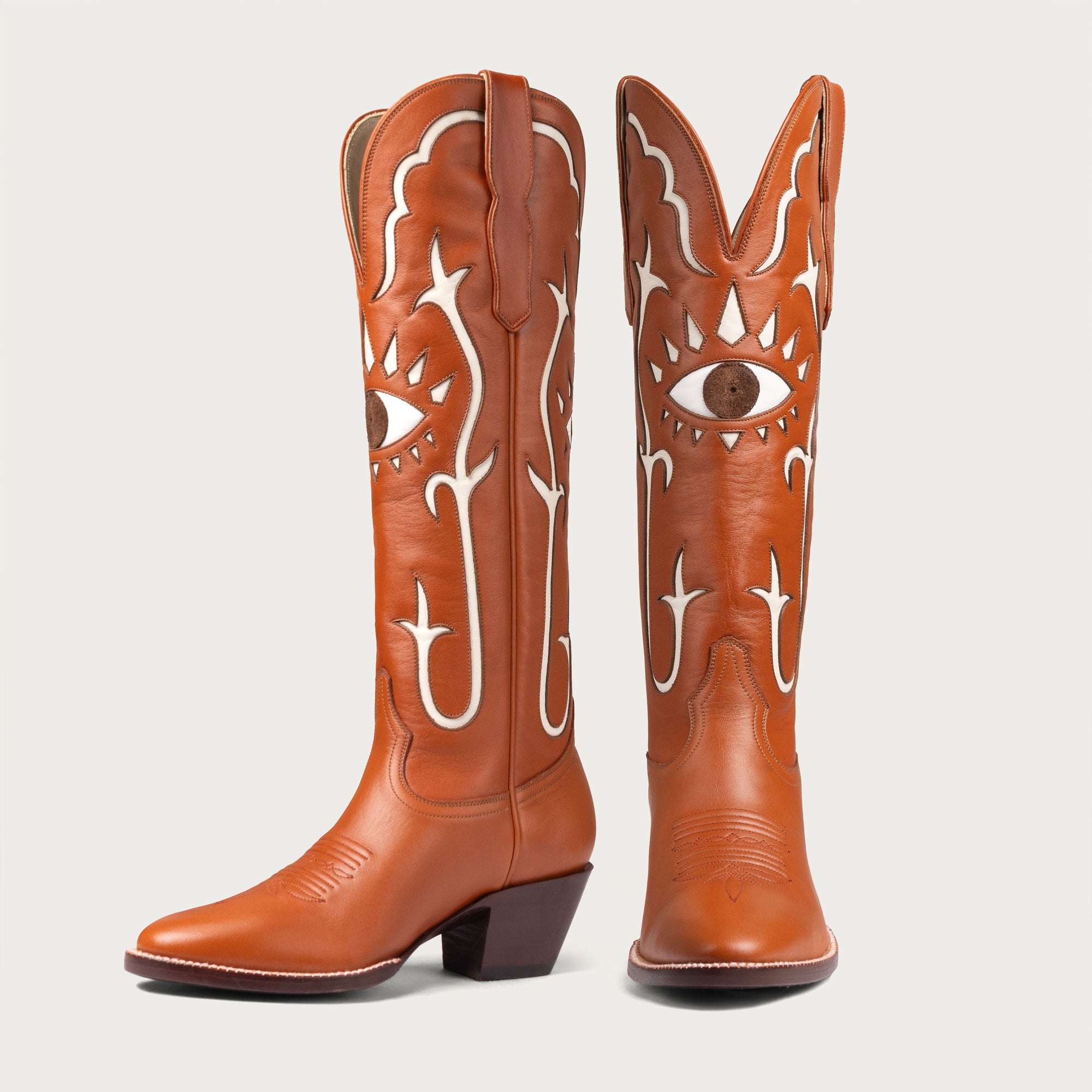 The Evil Eye Boot Saddle - CITY Boots