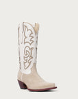 The Memphis Boot Bone and Bone Suede - CITY Boots