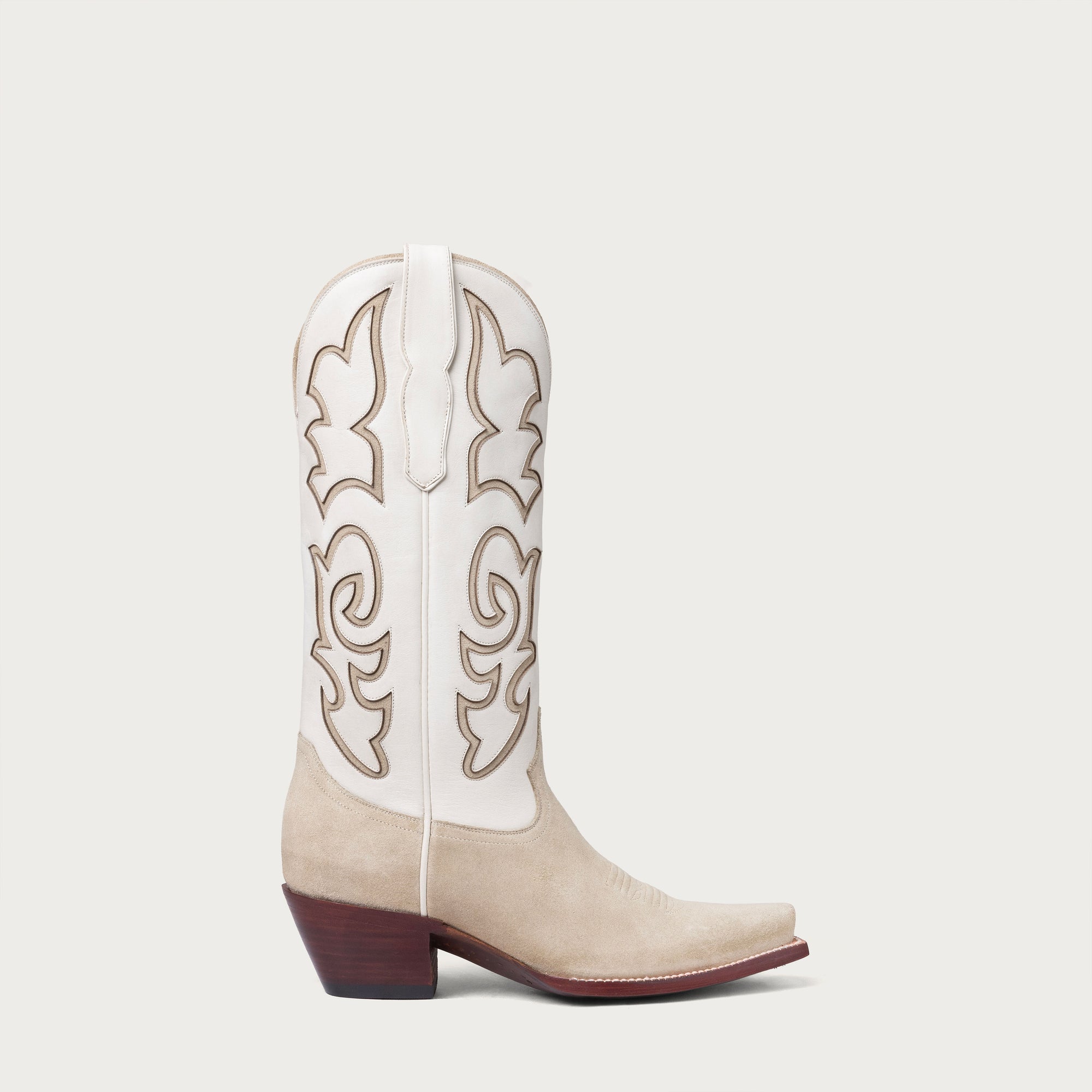 The Memphis Boot Bone and Bone Suede - CITY Boots