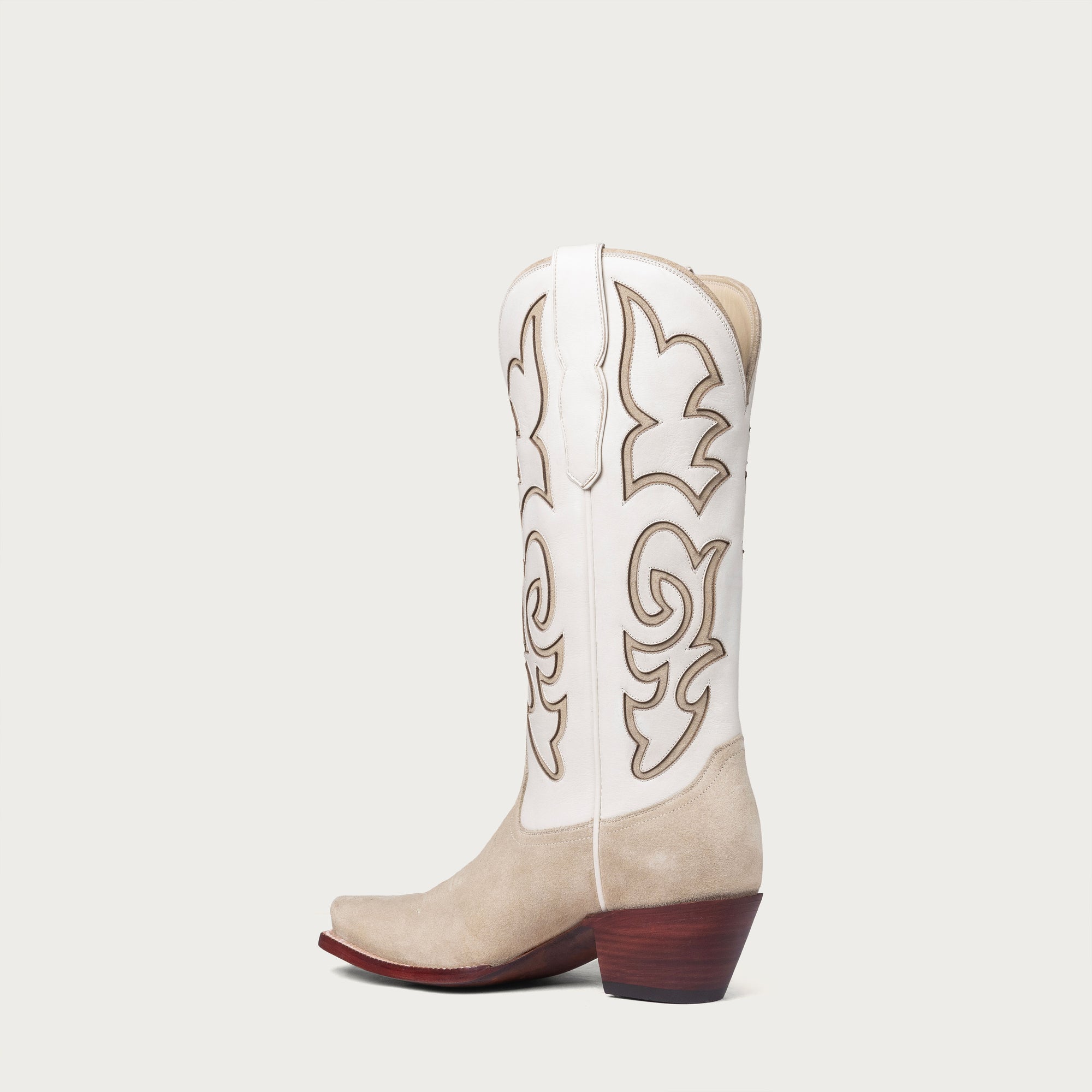 The Memphis Boot Bone and Bone Suede - CITY Boots