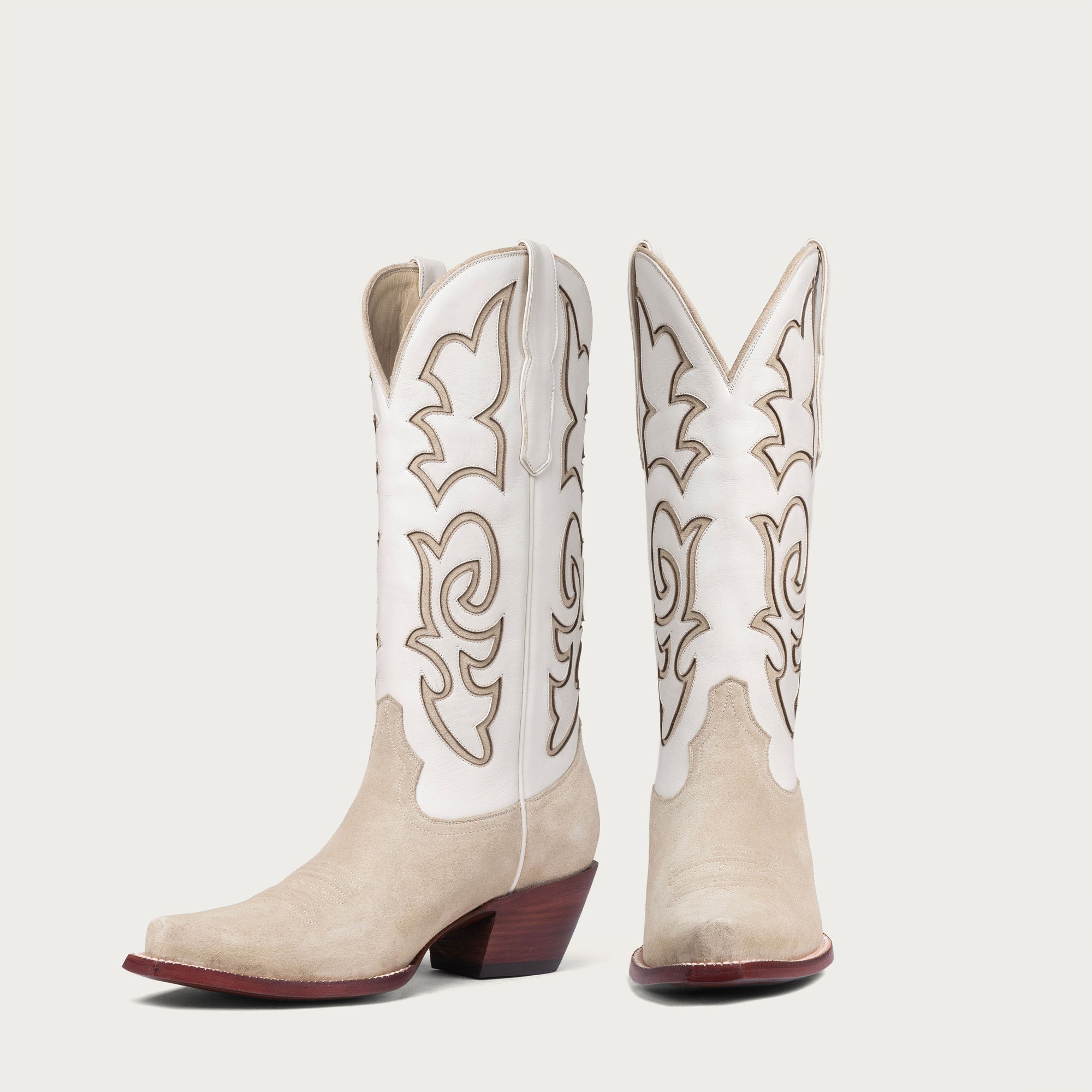 The Memphis Boot Bone and Bone Suede - CITY Boots