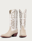The Memphis Boot Bone and Bone Suede - CITY Boots