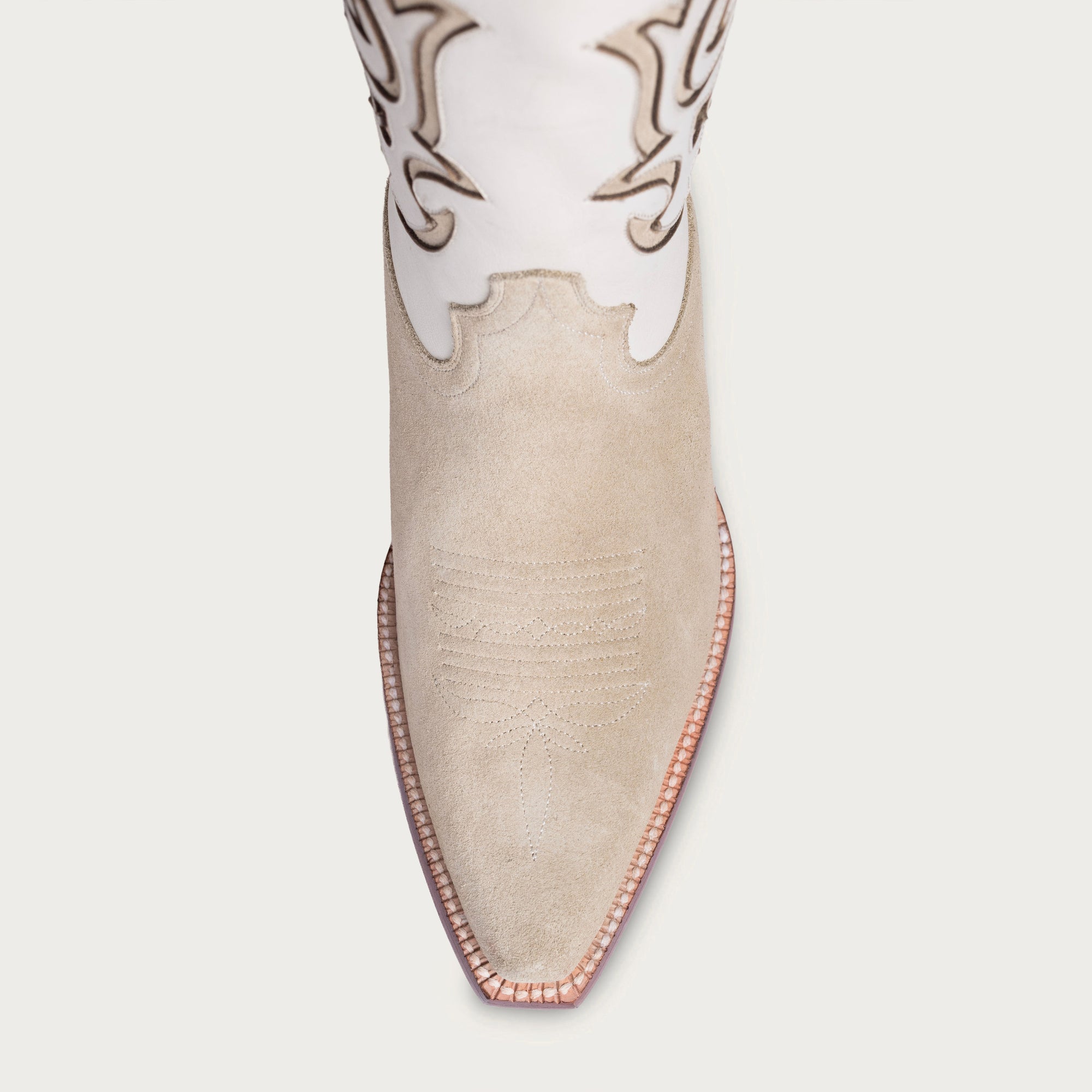 The Memphis Boot Bone and Bone Suede - CITY Boots