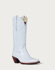 The Noho Boot Powder Blue Croc - CITY Boots