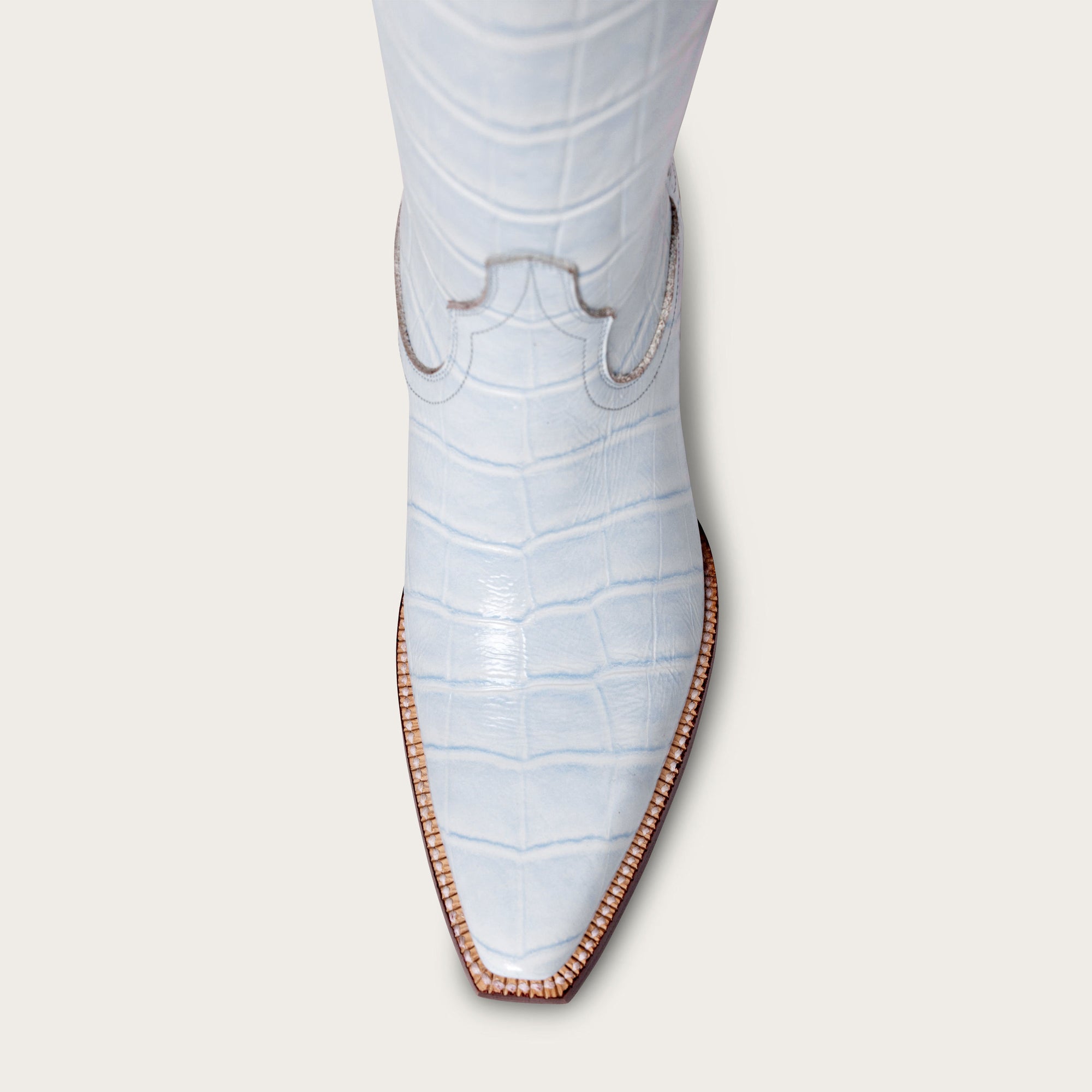 The 24/7 Boot Powder Blue Croc