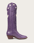 The Heart Boot Purple and Bone - CITY Boots