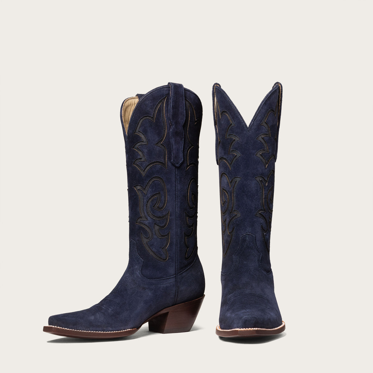 The Memphis Boot Navy Suede - CITY Boots