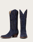 The Memphis Boot Navy Suede - CITY Boots