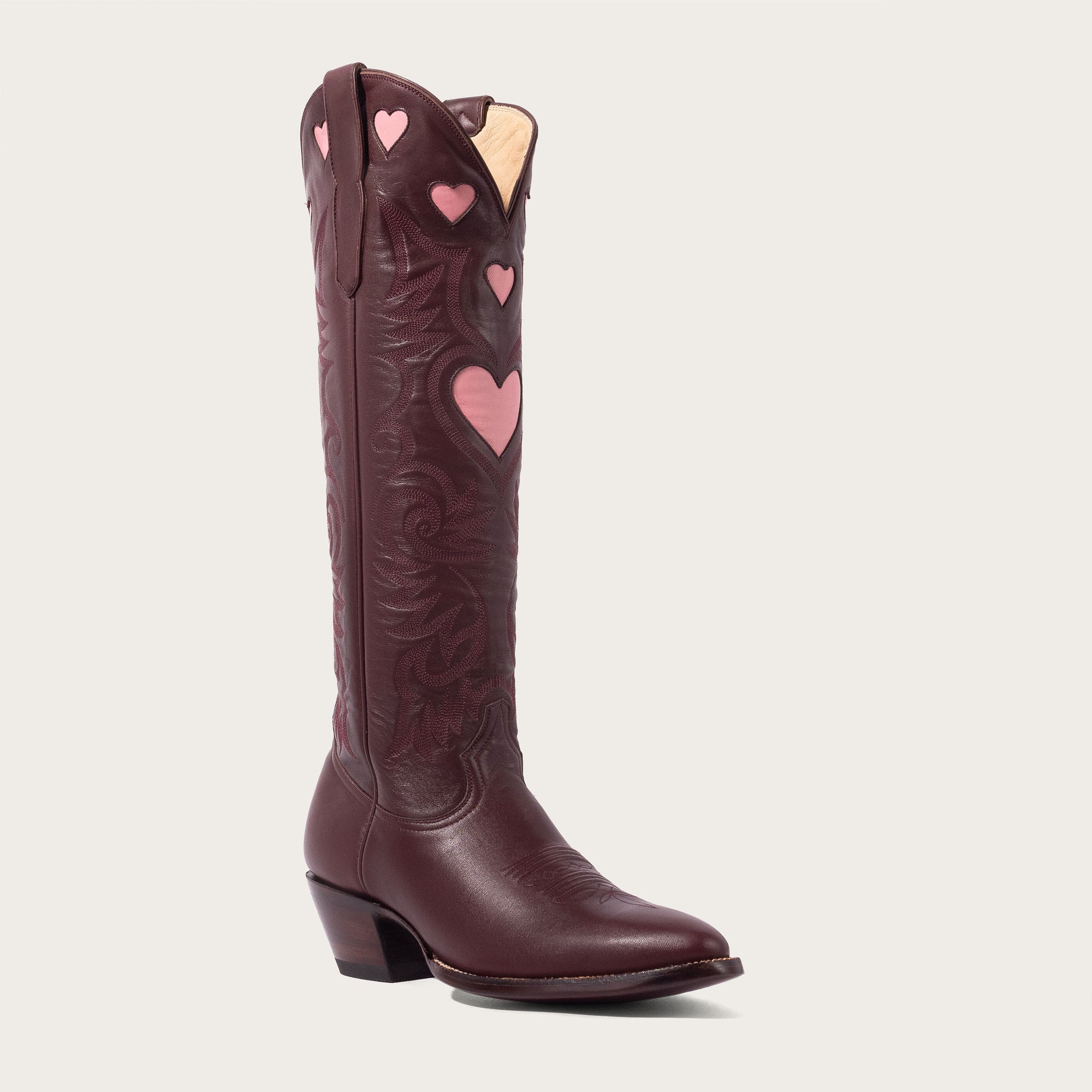 Sangria &amp; Cheek Heart Boot Limited Edition - CITY Boots