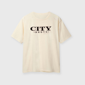 City Boots Logo T Shirt - CITY Boots