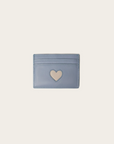 Powder Blue and Bone Heart Wallet